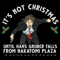 It's Not Christmas Until Hans Gruber Falls From Nakatomi Plaza Impact Tech Backpack