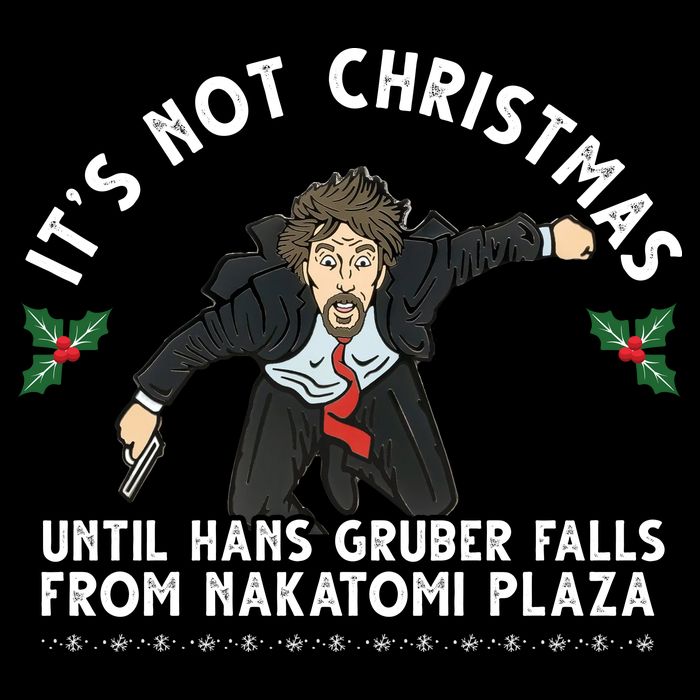 It's Not Christmas Until Hans Gruber Falls From Nakatomi Plaza Bag