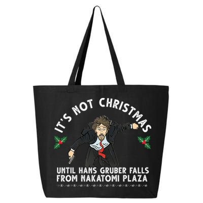 It's Not Christmas Until Hans Gruber Falls From Nakatomi Plaza 25L Jumbo Tote