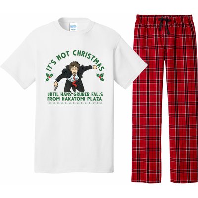 It's Not Christmas Until Hans Gruber Falls From Nakatomi Plaza Pajama Set