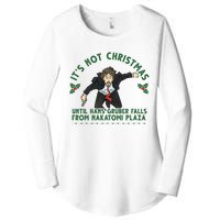 It's Not Christmas Until Hans Gruber Falls From Nakatomi Plaza Women's Perfect Tri Tunic Long Sleeve Shirt