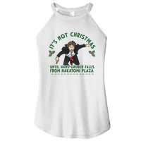 It's Not Christmas Until Hans Gruber Falls From Nakatomi Plaza Women's Perfect Tri Rocker Tank