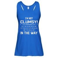 Im Not Clumsy Sarcastic Women Funny Saying Ladies Essential Flowy Tank