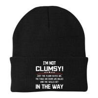 Im Not Clumsy Sarcastic Funny Saying Beanie