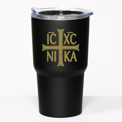 Icxc Nika Christogram Cross Orthodox Christian Discreet Tumbler