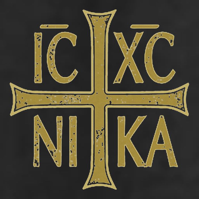 Icxc Nika Christogram Cross Orthodox Christian Discreet Hat