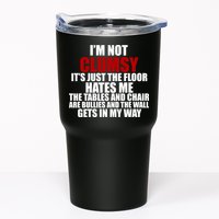 I'm Not Clumsy It's Just The Flor Hates Me Funny Tumbler