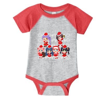 Its Not Cartoons Its Anime Ugly Christmas Infant Baby Jersey Bodysuit