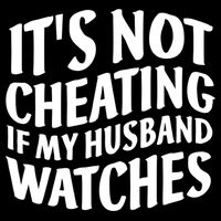 It's Not Cheating If My Husband Watches Funny Saying Backpack