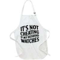 It's Not Cheating If My Husband Watches Funny Saying Apron