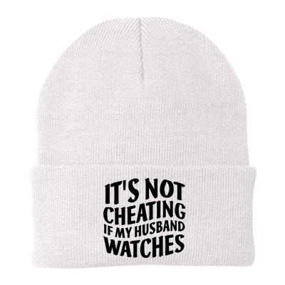 It's Not Cheating If My Husband Watches Funny Saying Beanie