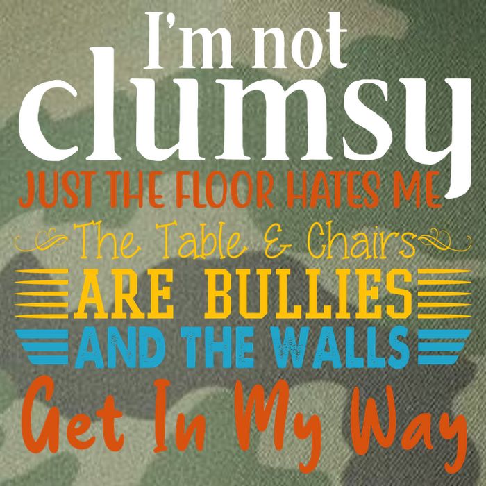 Im Not Clumsy Just The Floor Hates Me Funny Legacy Tie Dye Trucker Hat