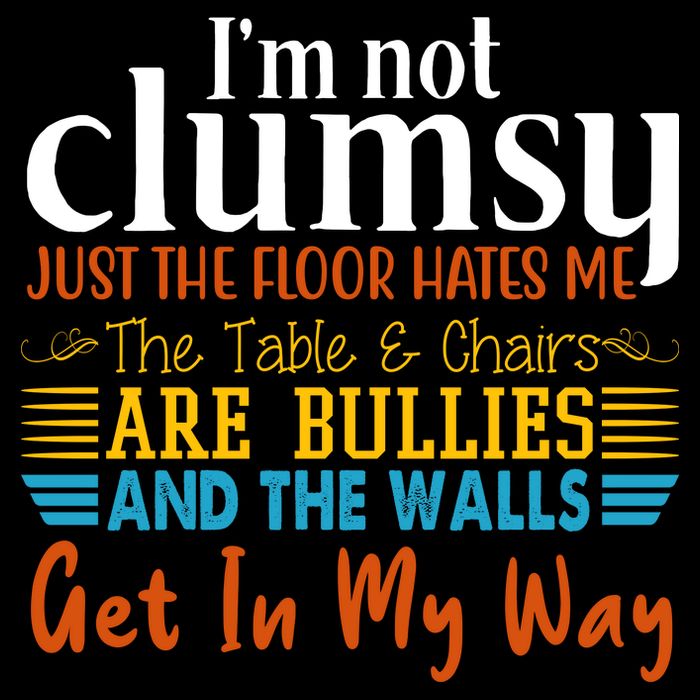 Im Not Clumsy Just The Floor Hates Me Funny City Backpack