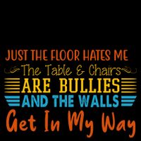 Im Not Clumsy Just The Floor Hates Me Funny Mug