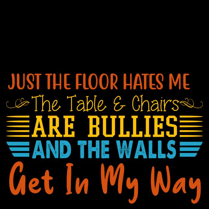 Im Not Clumsy Just The Floor Hates Me Funny Mug