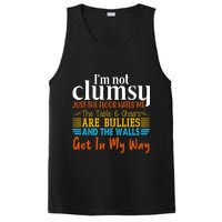 Im Not Clumsy Just The Floor Hates Me Funny PosiCharge Competitor Tank