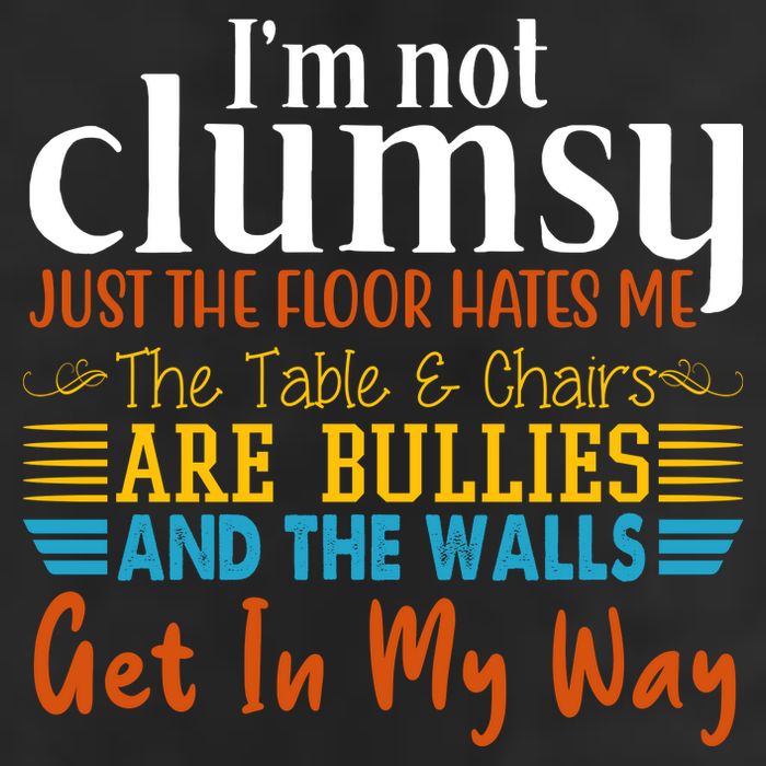 Im Not Clumsy Just The Floor Hates Me Funny Hat