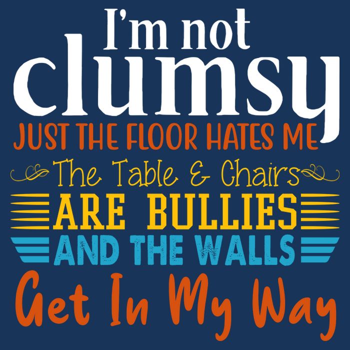 Im Not Clumsy Just The Floor Hates Me Funny 16 in Basic Backpack
