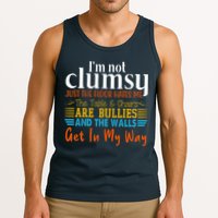 Im Not Clumsy Just The Floor Hates Me Funny Tank Top