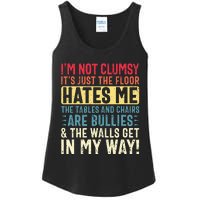 Im Not Clumsy Sarcastic Funny Clumsy Ladies Essential Tank