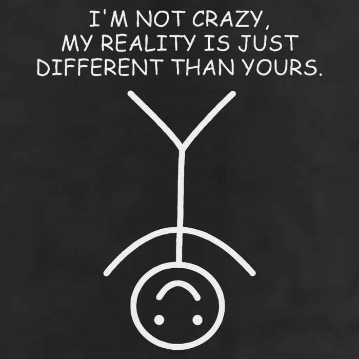 IM Not Crazy Funny Stickman Stick Figure Comic Design Cool Comfort Performance Bucket Hat