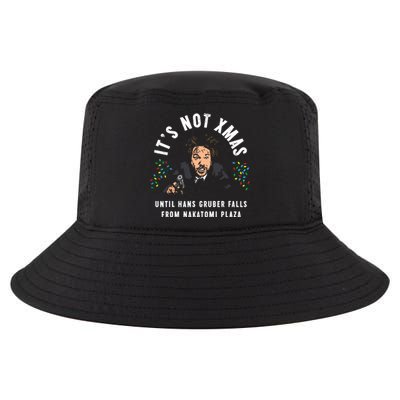 Its Not Christmas Until Hans Gruber Falls Cool Comfort Performance Bucket Hat