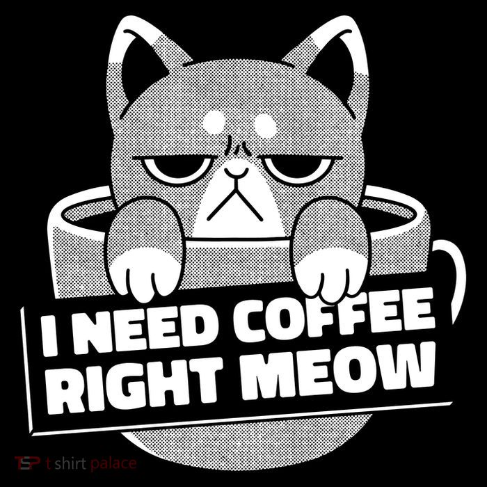 I Need Coffee Right Meow Visor