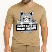 I Need Coffee Right Meow Performance Shirt