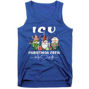 Icu Nurse Christmas Crew Cute Gnomes Christmas Nurse Scrubs Cute Gift Tank Top