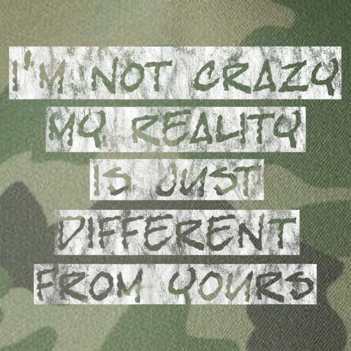 I'm Not Crazy, My Reality Is Just Different From Yours Legacy Tie Dye Trucker Hat