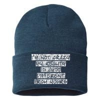 I'm Not Crazy, My Reality Is Just Different From Yours Sustainable Knit Beanie