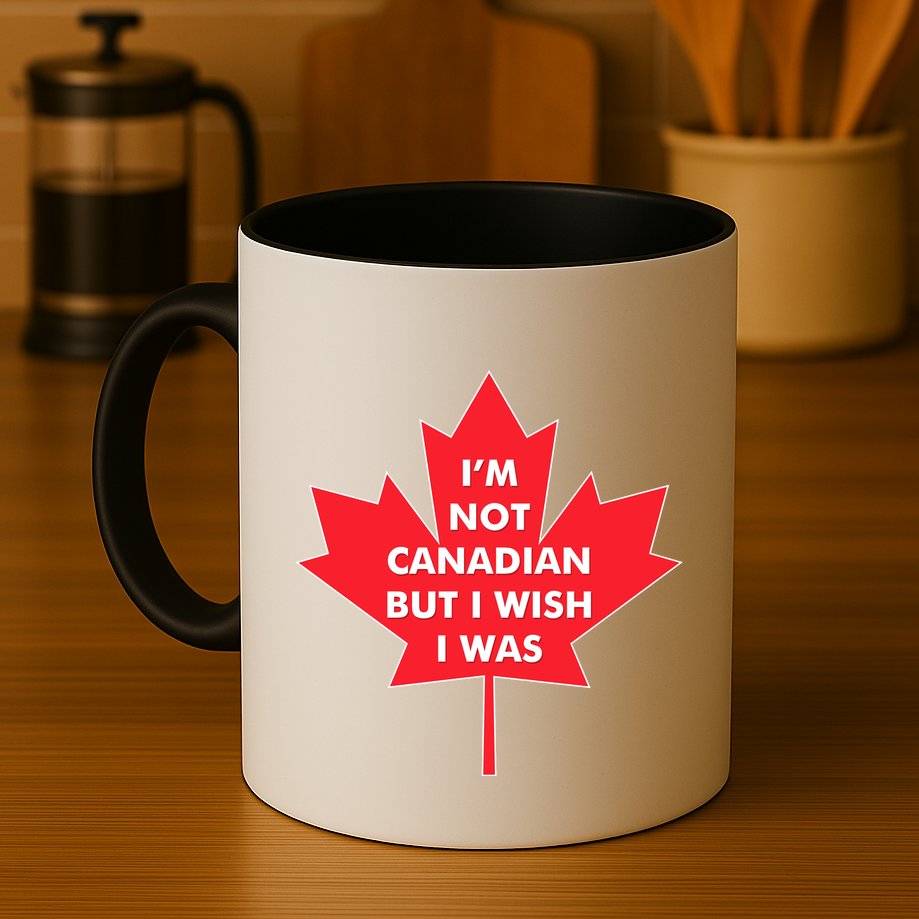 Im Not Canadian But I Wish I Was Mug