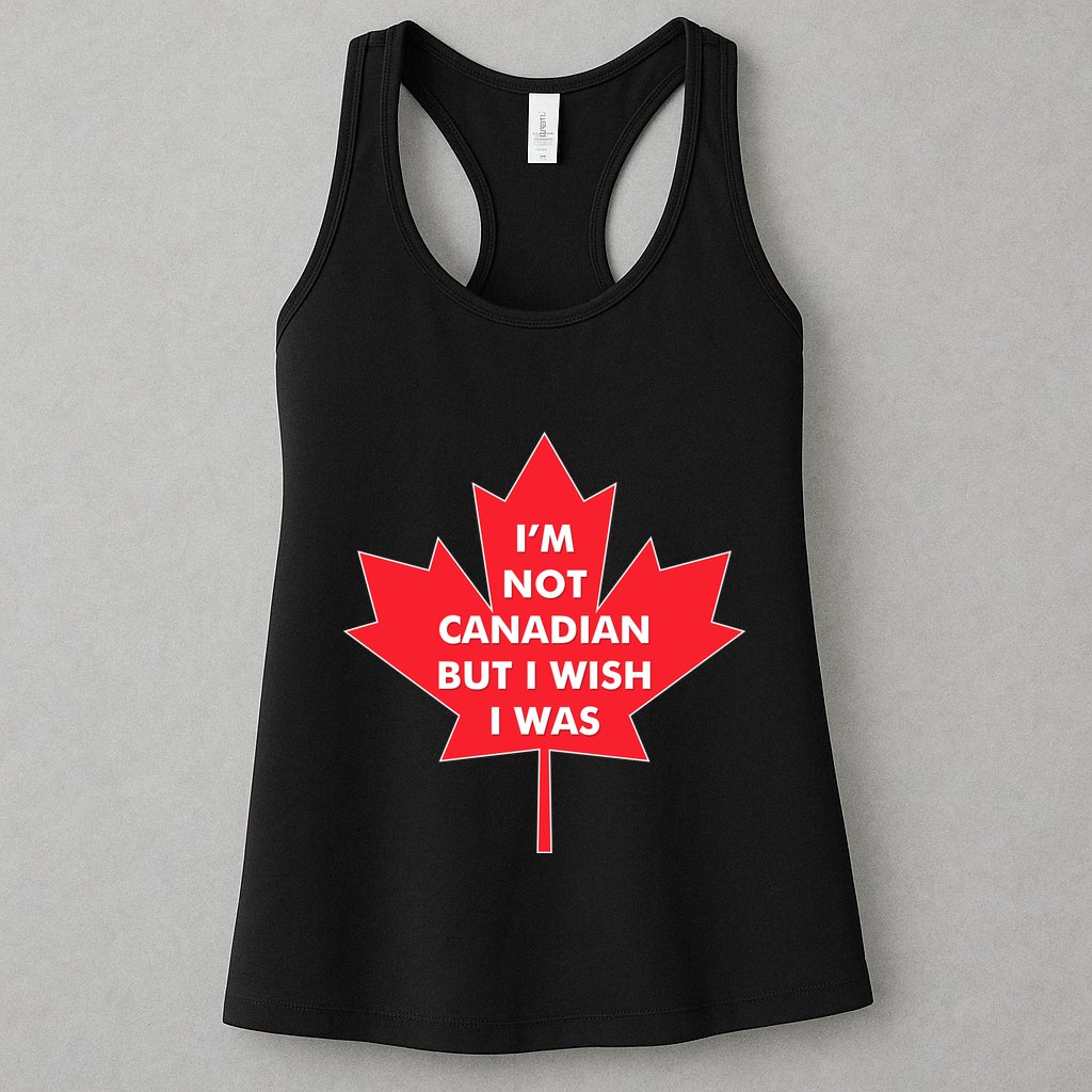 Im Not Canadian But I Wish I Was Womens Tank Top