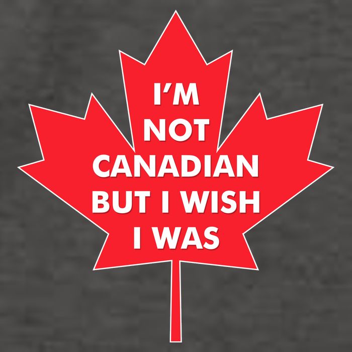 Im Not Canadian But I Wish I Was Vector Backpack