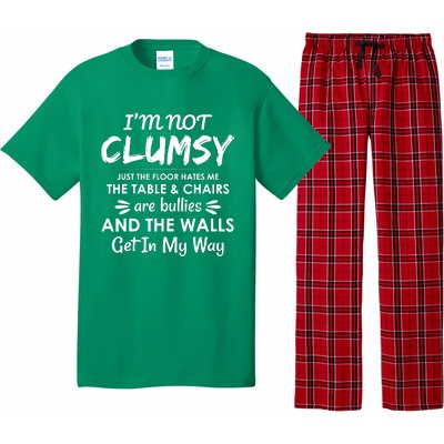 I'm Not Clumsy Funny Sayings Sarcastic Men Women Pajama Set