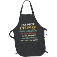 Im Not Clumsy Funny Sayings Sarcastic Apron
