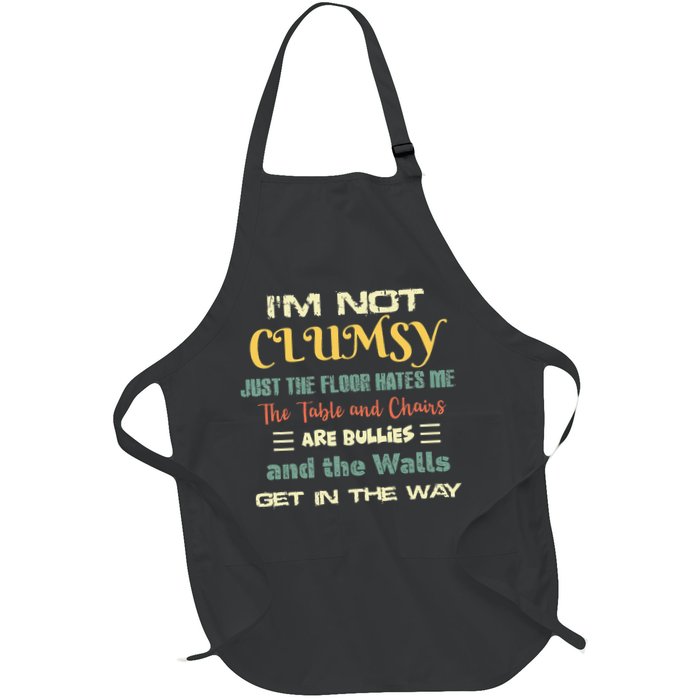 Im Not Clumsy Funny Sayings Sarcastic Apron