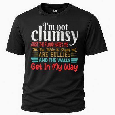 Im Not Clumsy Sarcastic Funny Saying Performance Shirt
