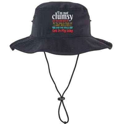 Im Not Clumsy Sarcastic Funny Saying Bucket Hat
