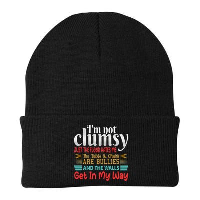 Im Not Clumsy Sarcastic Funny Saying Beanie