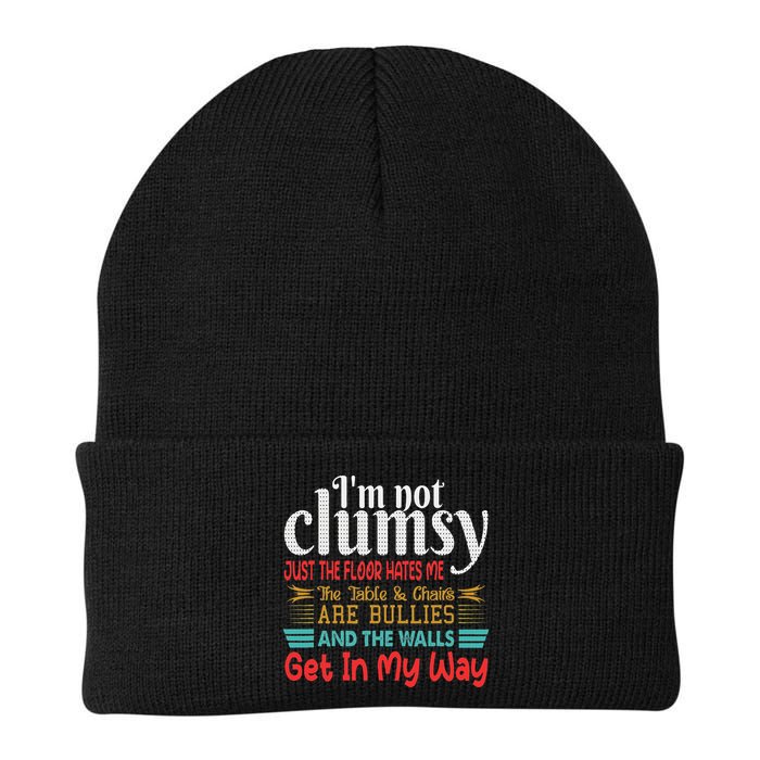 Im Not Clumsy Sarcastic Funny Saying Beanie