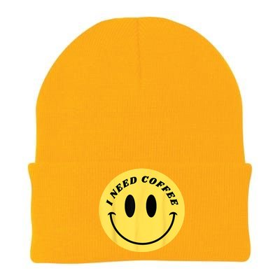 I Need Coffee Knit Cap Winter Beanie