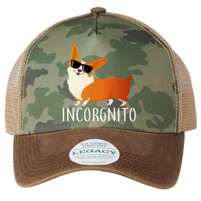 Incorgnito Corgi Dog Legacy Tie Dye Trucker Hat