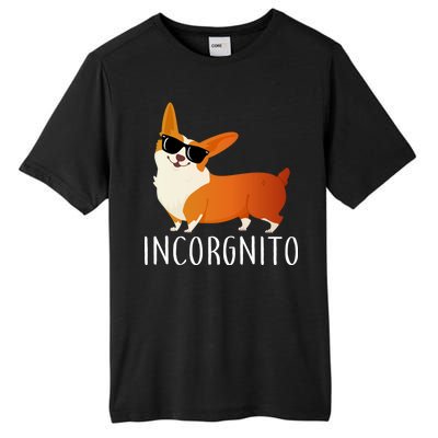 Incorgnito Corgi Dog Tall Fusion ChromaSoft Performance T-Shirt