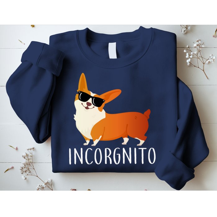 Incorgnito Corgi Dog Sweatshirt