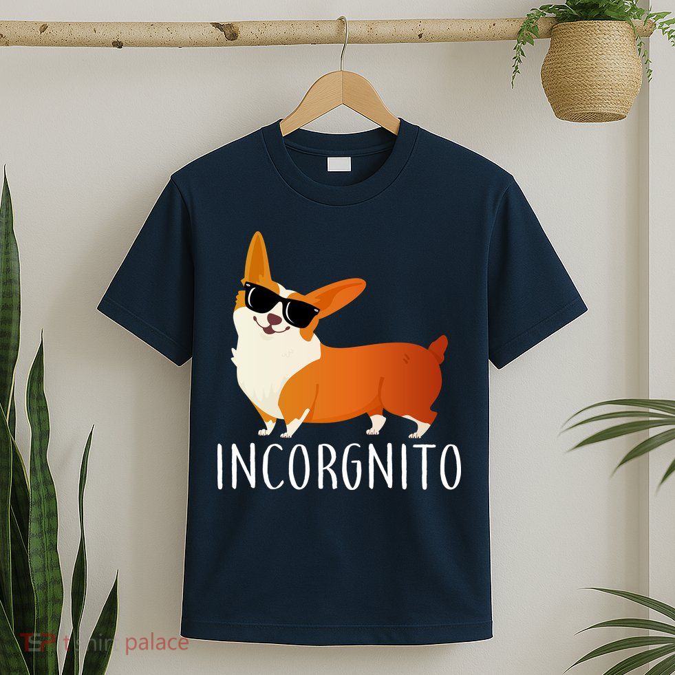 Incorgnito Corgi Dog T-Shirt