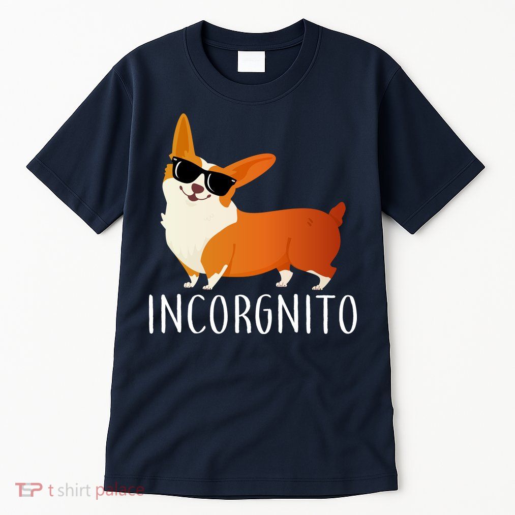 Incorgnito Corgi Dog Tall T-Shirt