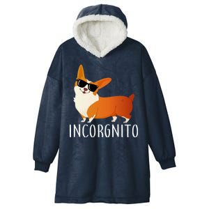 Incorgnito Corgi Dog Hooded Wearable Blanket