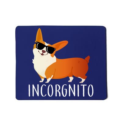 Incorgnito Corgi Dog Mousepad