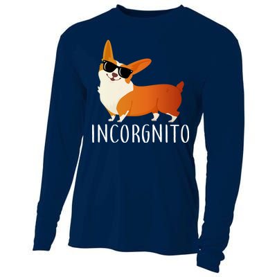 Incorgnito Corgi Dog Cooling Performance Long Sleeve Crew